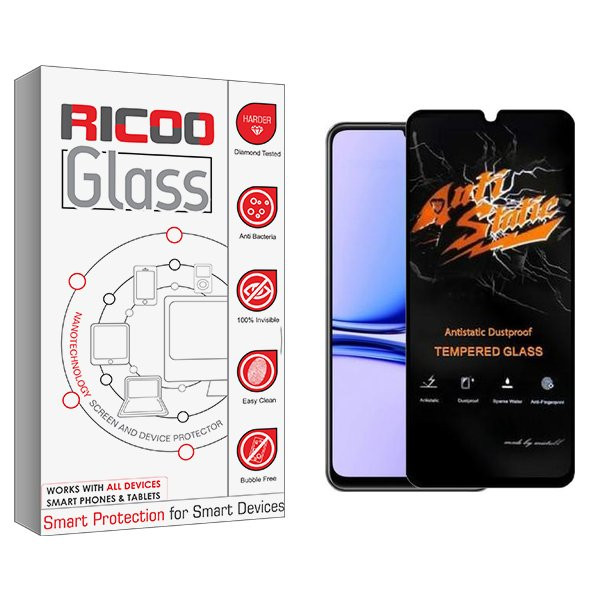 محافظ صفحه نمایش ریکو مدل RiC2 Antistatic مناسب برای گوشی موبایل ریلمی C53
