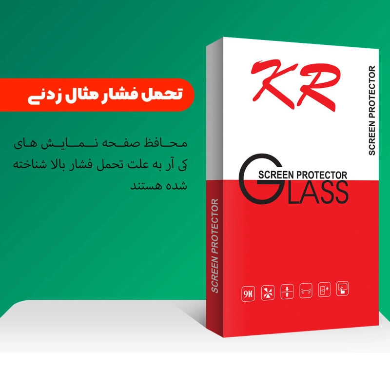 محافظ صفحه نمایش شیشه ای کی آر مدل Super D مناسب برای گوشی موبایل شیائومی Note 10 pro/Note 10 pro Max/Note 11 pro/K40/K40s/K40 pro/K50 pro/MI 11i/ Black shark 4/poco f3/F4/X4 pro 5G - مشکی