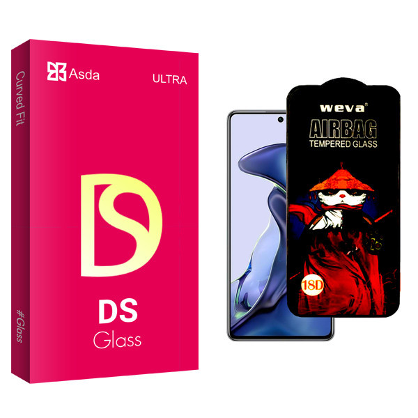 محافظ صفحه نمایش شیشه ای آسدا مدل DS Glass AirBag مناسب برای گوشی موبایل شیائومی 11T 5G 21081111RG