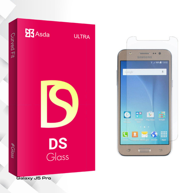 محافظ صفحه نمایش شیشه ای آسدا مدل DS Glass مناسب برای گوشی موبایل سامسونگ Galaxy J5 Pro