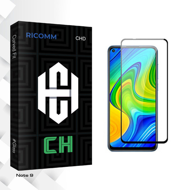 محافظ صفحه نمایش سرامیکی ریکام مدل CH glass مناسب برای گوشی موبایل شیائومی Note 9