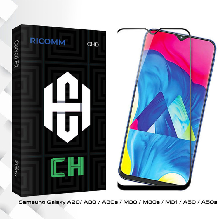 محافظ صفحه نمایش مات ریکام مدل CH glass مناسب برای گوشی موبایل سامسونگ Galaxy A20/ A30 / A30s / M30 / M30s / M31 / A50 / A50s