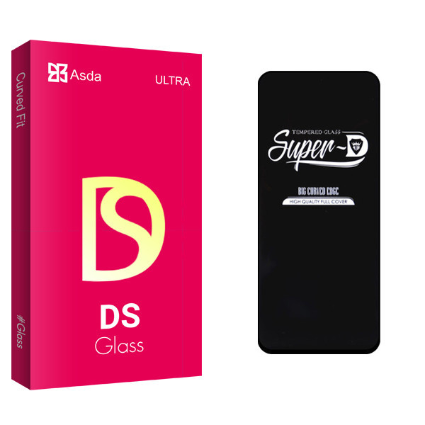محافظ صفحه نمایش شیشه ای آسدا مدل DS Glass Super-D مناسب برای گوشی موبایل شیائومی poco x4 pro