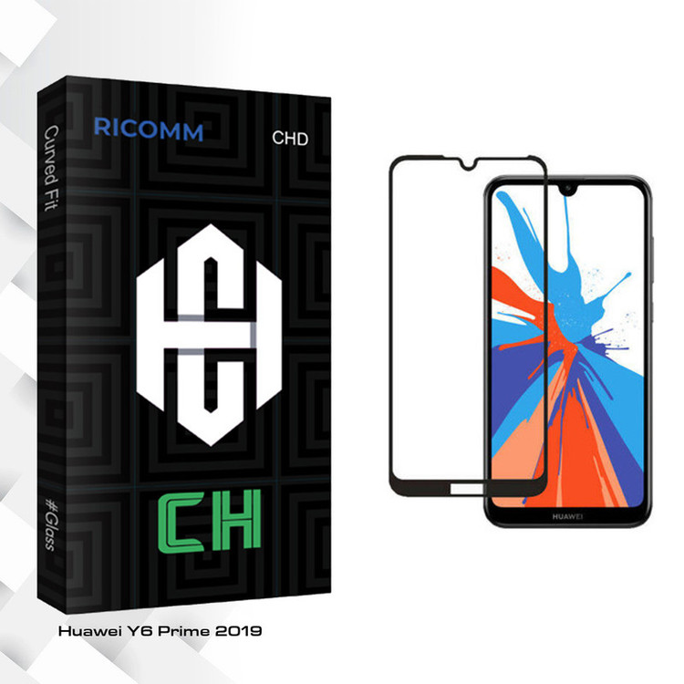 محافظ صفحه نمایش ریکام مدل CH glass مناسب برای گوشی موبایل هوآوی Y6 Prime 2019