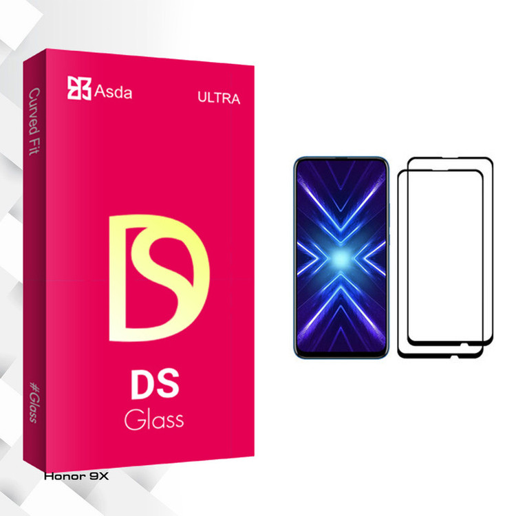 محافظ صفحه نمایش آسدا مدل DS مناسب برای گوشی موبایل آنر 9X بسته دو عددی