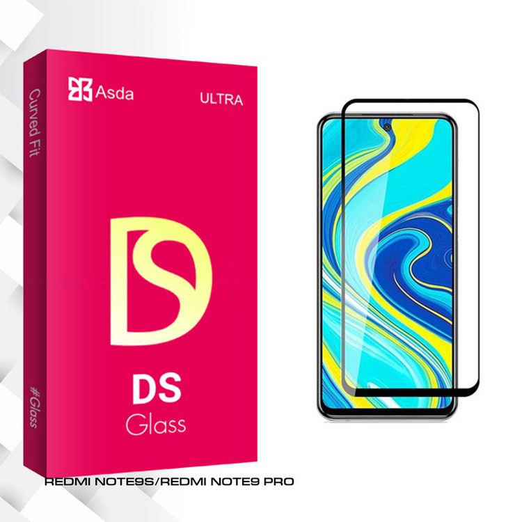 محافظ صفحه نمایش سرامیکی آسدا مدل DS glass مناسب برای گوشی موبایل شیائومی REDMI NOTE9S/REDMI NOTE9 PRO
