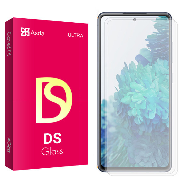 محافظ صفحه نمایش شیشه ای آسدا مدل DS Glass مناسب برای گوشی موبایل سامسونگ Galaxy S21 FE بسته 2 عددی
