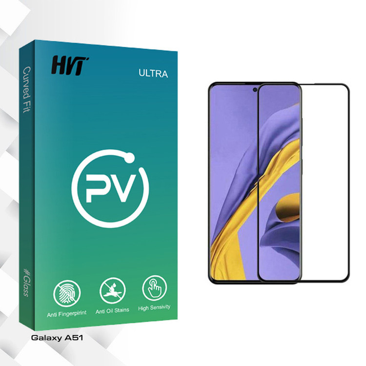 محافظ صفحه نمایش اچ وی تی مدل PV glass مناسب برای گوشی موبایل سامسونگ Galasy A51