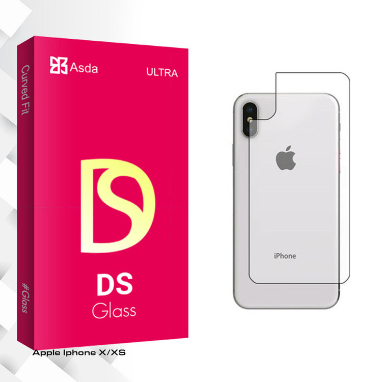 محافظ پشت گوشی آسدا مدل DS glass مناسب برای گوشی موبایل اپل Iphone X/XS