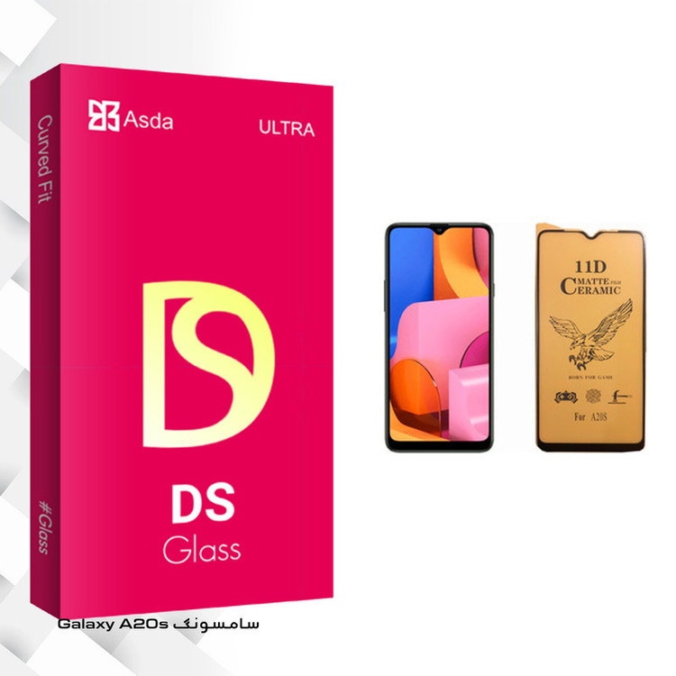 محافظ صفحه نمایش سرامیکی آسدا مدل DS مناسب برای گوشی موبایل سامسونگ Galaxy A20s