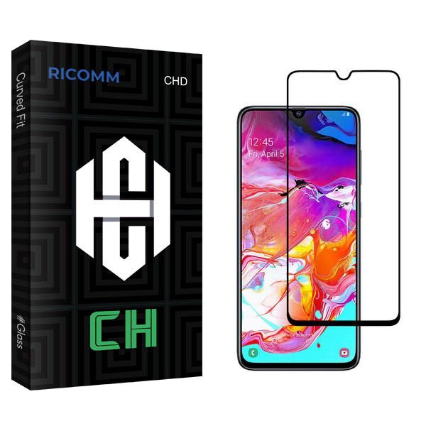 محافظ صفحه نمایش ریکام مدل CH2 مناسب برای گوشی موبایل سامسونگ Galaxy A70