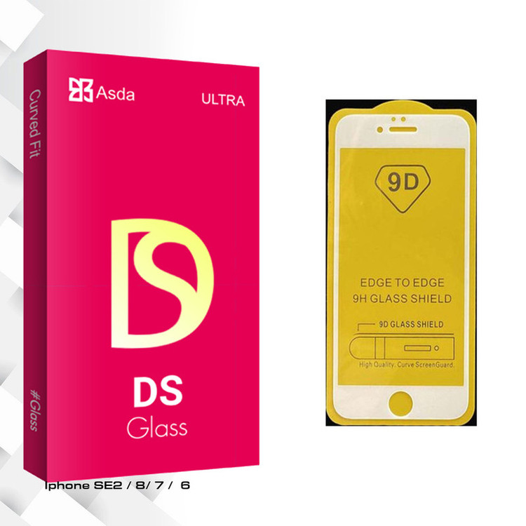محافظ صفحه نمایش آسدا مدل DS glass مناسب برای گوشی موبایل اپل IphoneSE2 / 8/ 7 / 6
