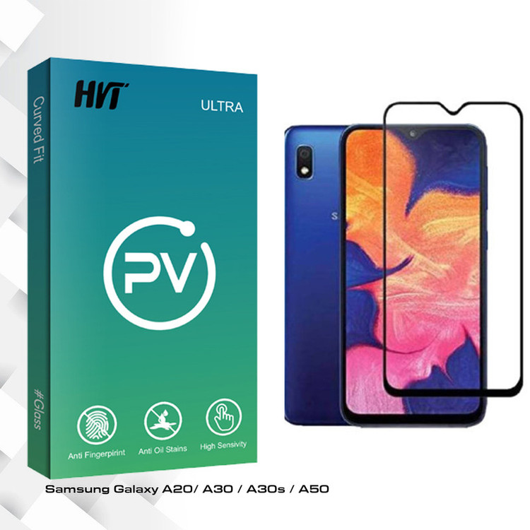 محافظ صفحه نمایش سرامیکی مات اچ وی تی مدل PV glass مناسب برای گوشی موبایل سامسونگ Galaxy A20/ A30 / A30s / A50