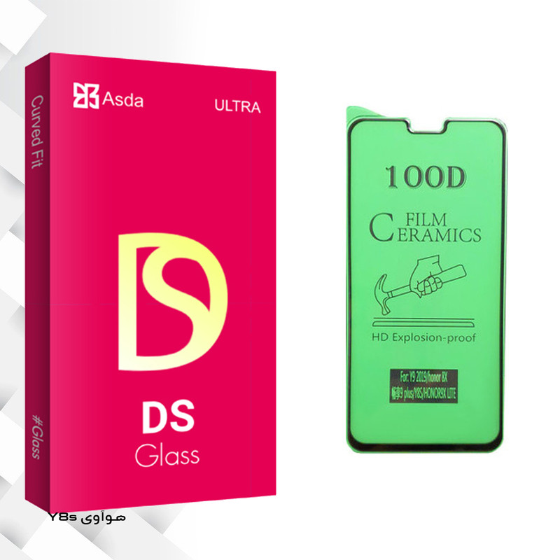 محافظ صفحه نمایش سرامیکی آسدا مدل DS مناسب برای گوشی موبایل هوآوی Y8s