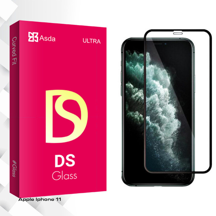 محافظ صفحه نمایش مات آسدا مدل DS glass مناسب برای گوشی موبایل اپل Iphone 11