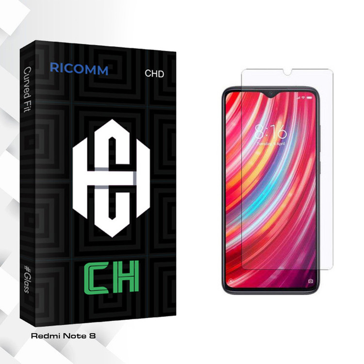 محافظ صفحه نمایش ریکام مدل CH glass مناسب برای گوشی موبایل شیائومی Redmi Note 8