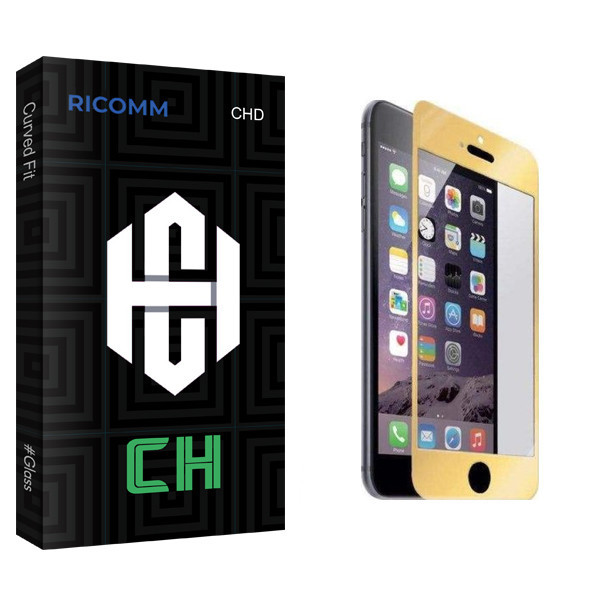 محافظ صفحه نمایش ریکام مدل CH glass مناسب برای گوشی موبایل اپل iPhone 6/6S