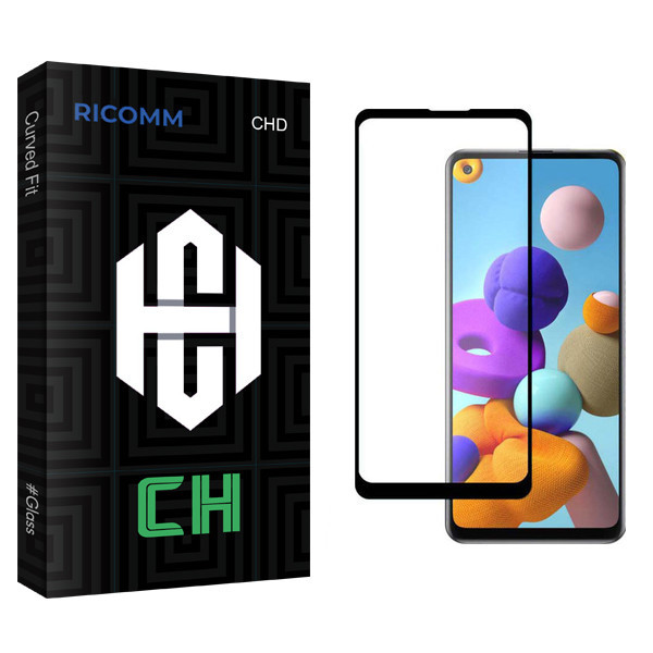 محافظ صفحه نمایش ریکام مدل CH مناسب برای گوشی موبایل سامسونگ Galaxy A21s