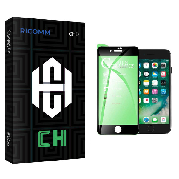 محافظ صفحه نمایش ریکام مدل CH glass مناسب برای گوشی موبایل اپل iPhone 7 plus