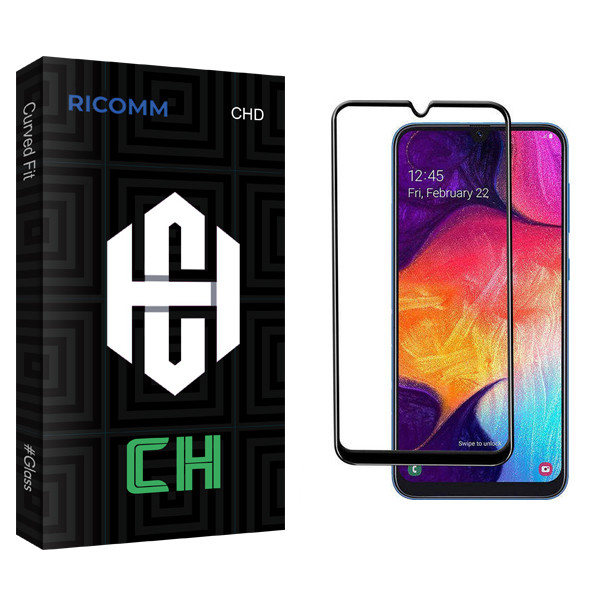 محافظ صفحه نمایش ریکام مدل CH glass مناسب برای گوشی موبایل سامسونگ Galaxy A30/A50/M30