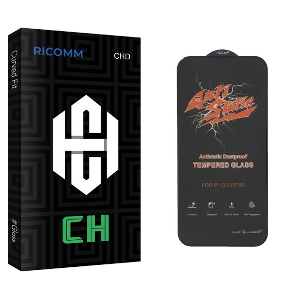 محافظ صفحه نمایش ریکام مدل CH Glass ANTI-STATIC مناسب برای گوشی موبایل اپل iPhone XS \ 11 pro