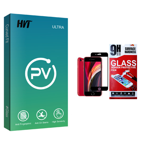 محافظ صفحه نمایش اچ وی تی مدل PV glass مناسب برای گوشی موبایل اپل Iphone Se 2020