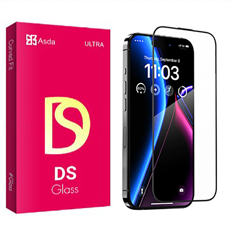 محافظ صفحه نمایش آسدا مدل DS مناسب برای گوشی موبایل اپل iPhone 15