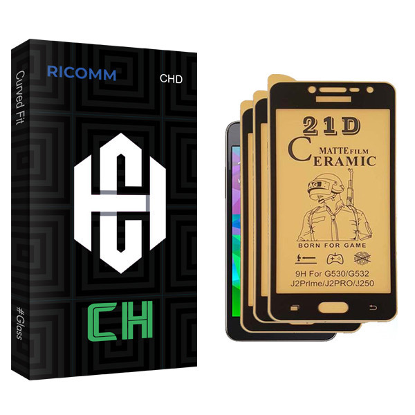 محافظ صفحه نمایش سرامیکی ریکام مدل CH Glass مناسب برای گوشی موبایل سامسونگ Galaxy G530 بسته سه عددی