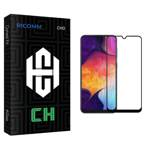 محافظ صفحه نمایش ریکام مدل CH glass مناسب برای گوشی موبایل سامسونگ Galaxy A30