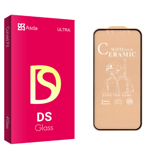محافظ صفحه نمایش سرامیکی آسدا مدل DS glass مناسب برای گوشی موبایل اپل iPhone 11 Pro Max