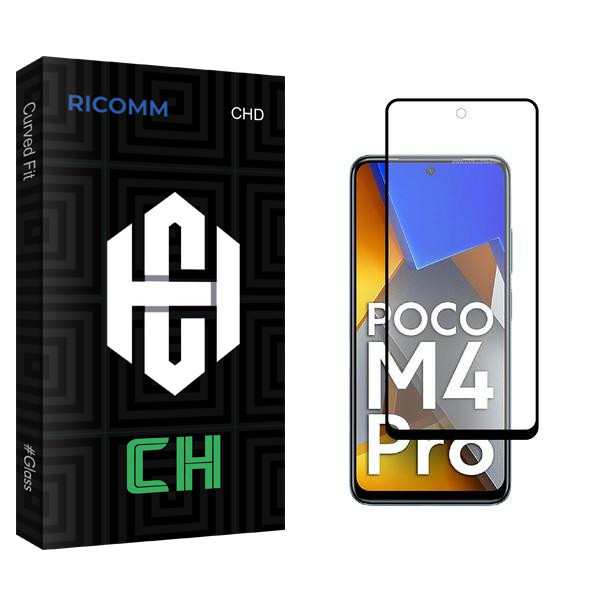 محافظ صفحه نمایش سرامیکی ریکام مدل CH2 مناسب برای گوشی موبایل شیائومی Poco M4 Pro 4G