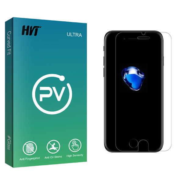 محافظ صفحه نمایش شیشه ای اچ وی تی مدل PV glass مناسب برای گوشی موبایل اپلiphone 7 / 8