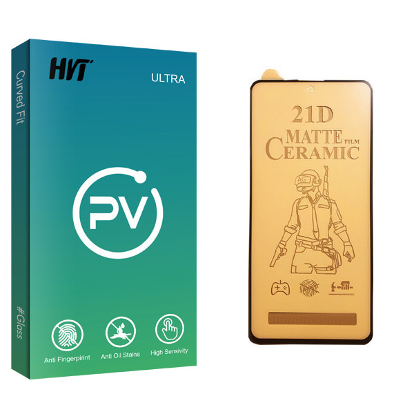 محافظ صفحه نمایش سرامیکی اچ وی تی مدل PV glass مناسب برای گوشی موبایل سامسونگ Galaxy M31s