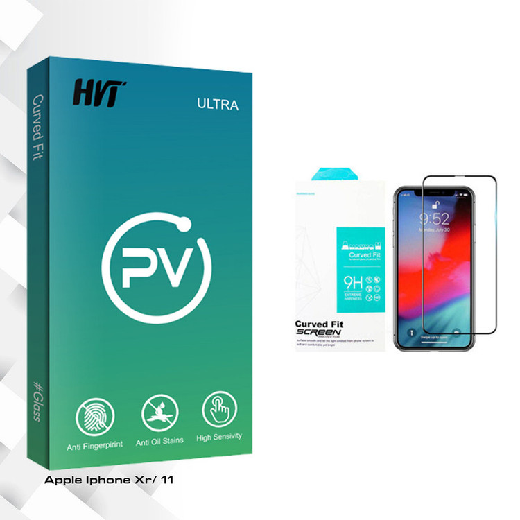 محافظ صفحه نمایش مات اچ وی تی مدل PV glass مناسب برای گوشی موبایل اپل Iphone Xr/ 11