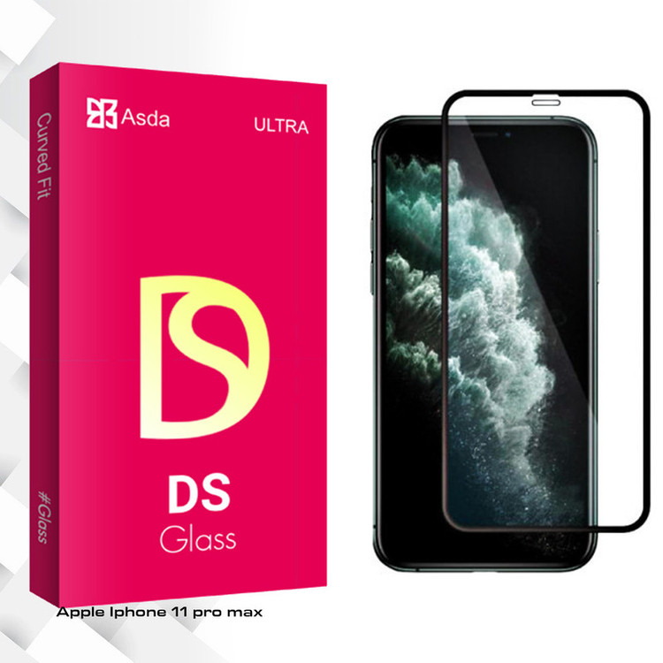 محافظ صفحه نمایش آسدا مدل DS glass مناسب برای گوشی موبایل اپل Iphone 11 pro max