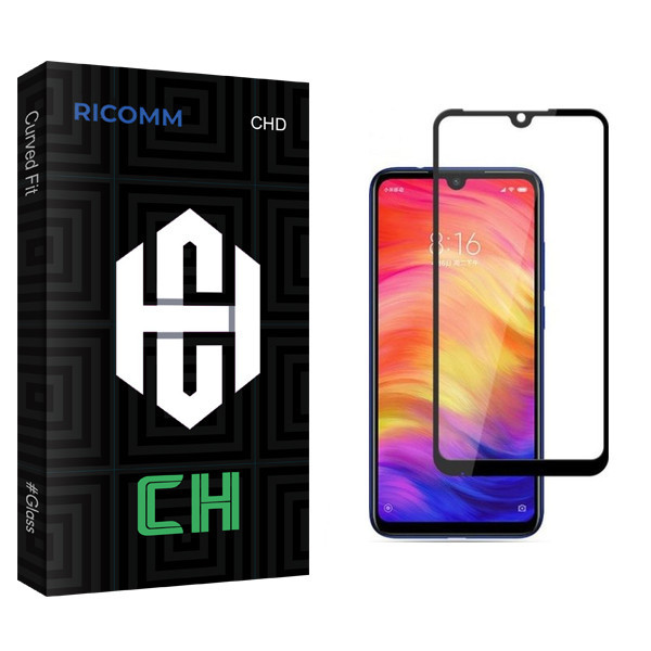 محافظ صفحه نمایش ریکام مدل CH glass مناسب برای گوشی موبایل شیائومی Redmi Note 7Pro