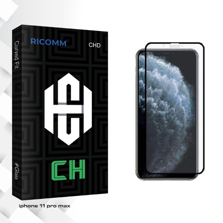 محافظ صفحه نمایش ریکام مدل CH glass مناسب برای گوشی موبایل اپل iphone 11 pro max
