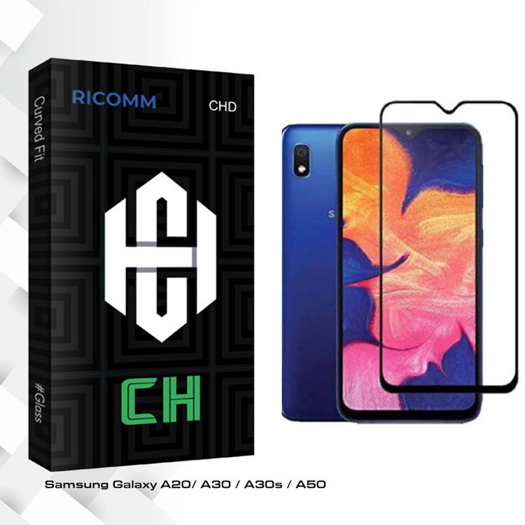 محافظ صفحه نمایش ریکام مدل CH glass مناسب برای گوشی موبایل سامسونگ Galaxy A20/ A30 / A30s / A50