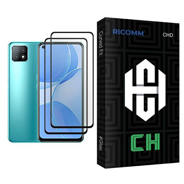 محافظ صفحه نمایش ریکام مدل CH Glass MIX002 مناسب برای گوشی موبایل اوپو A53 5G بسته دو عددی