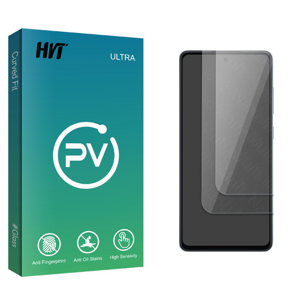 محافظ صفحه نمایش شیشه ای اچ وی تی مدل PV Glass مناسب برای گوشی موبایل شیائومی POCO X3 Pro بسته دو عددی