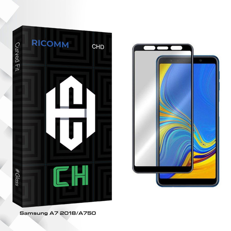 محافظ صفحه نمایش ریکام مدل CH glass مناسب برای گوشی موبایل سامسونگ Galaxy A7 2018 / A750