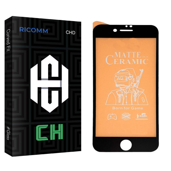 محافظ صفحه نمایش مات ریکام مدل CH glass مناسب برای گوشی موبایل اپل Iphone 8