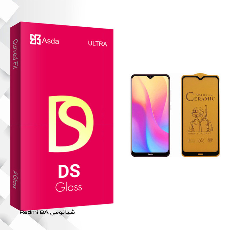 برای محافظ صفحه نمایش سرامیکی آسدا مدل DS مناسب برای گوشی موبایل شیائومی Redmi 8A