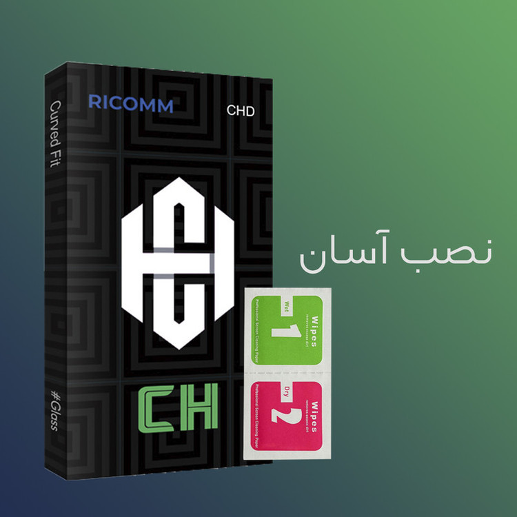 برای محافظ صفحه نمایش سرامیکی ریکام مدل CH glass مناسب گوشی موبایل شیائومی Redmi Note 9 Pro Max