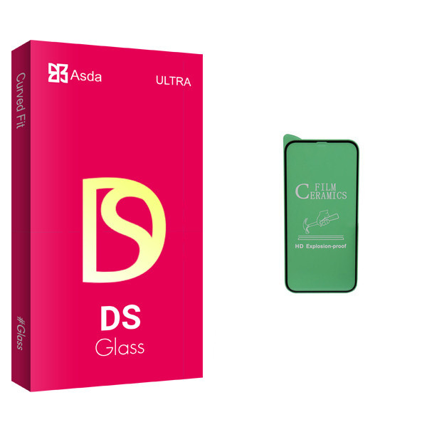محافظ صفحه نمایش سرامیکی آسدا مدل DS glass مناسب برای گوشی موبایل اپل iPhone XS