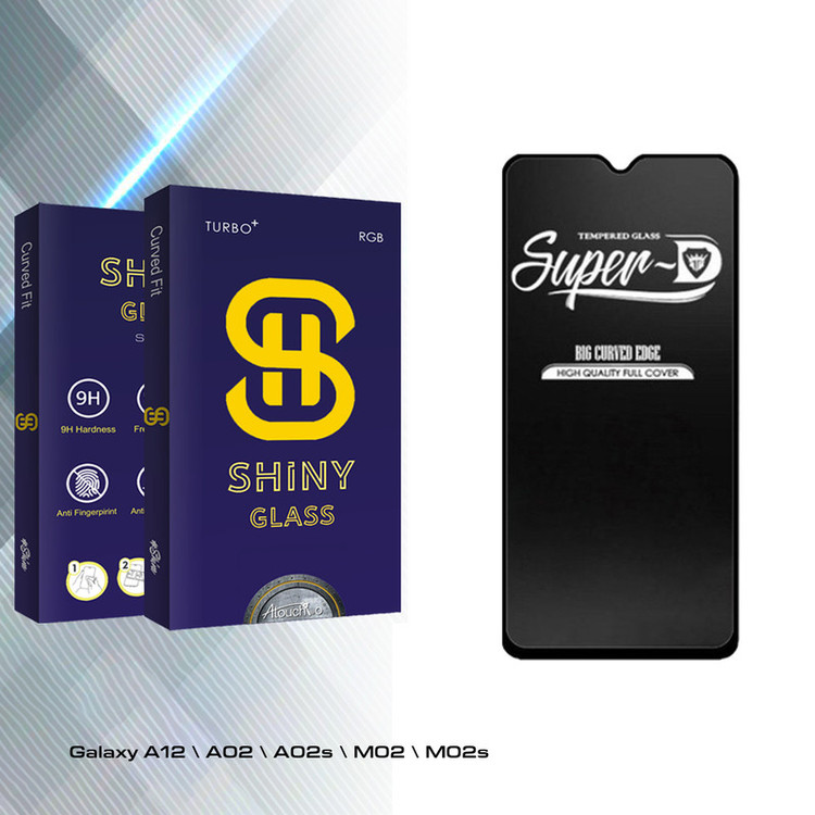 محافظ صفحه نمایش شیشه ای آتوچبو مدل Shiny Glass Sup-D مناسب برای گوشی موبایل سامسونگ Galaxy A12 \ A02 \ A02s \ M02 \ M02s