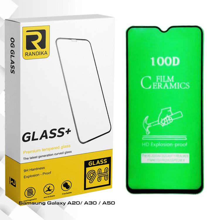 محافظ صفحه نمایش سرامیکی راندیکا مدل GLD مناسب برای گوشی موبایل سامسونگ Galaxy A20/ A30 / A50