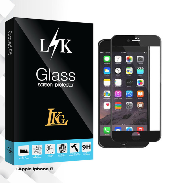 محافظ صفحه نمایش سرامیکی ال کا جی مدل LK Glass مناسب برای گوشی موبایل اپل Iphone 8 plus