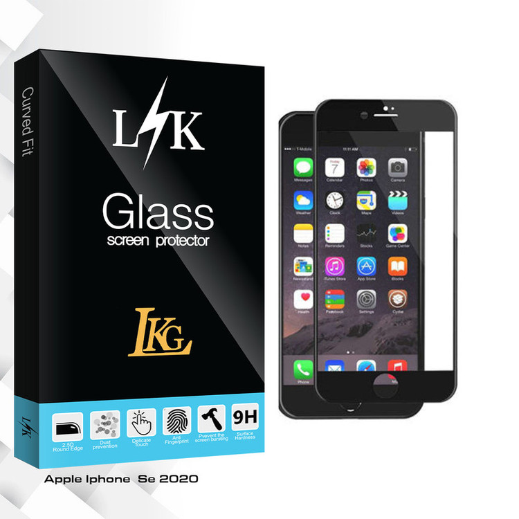 محافظ صفحه نمایش ال کا جی مدل LK Glass مناسب برای گوشی موبایل اپل Iphone Se 2020