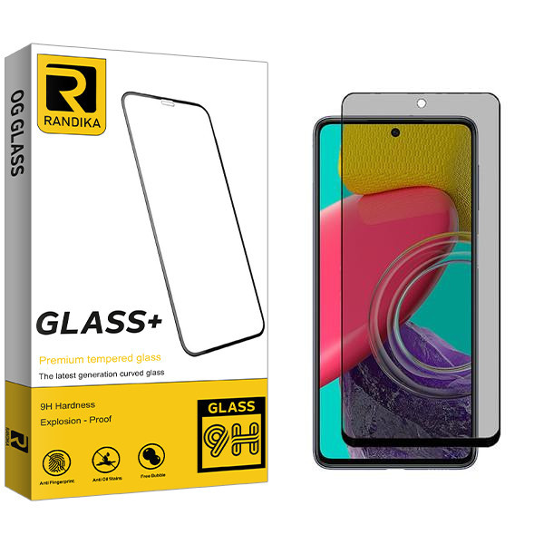 محافظ صفحه نمایش حریم شخصی راندیکا مدل RK مناسب برای گوشی موبایل سامسونگ Galaxy M53